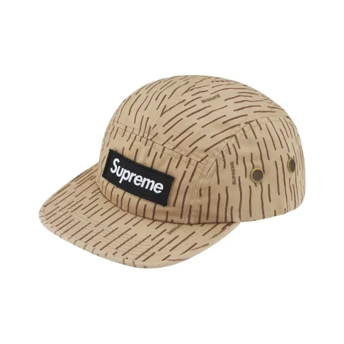 Supreme Хлопковые кепки унисекс коричневые