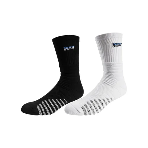 BKCXZICE Махровая подошва Утолщенные противоскользящие носки для бега с высоким верхом Elite Баскетбольные носки Унисекс 2 упаковки