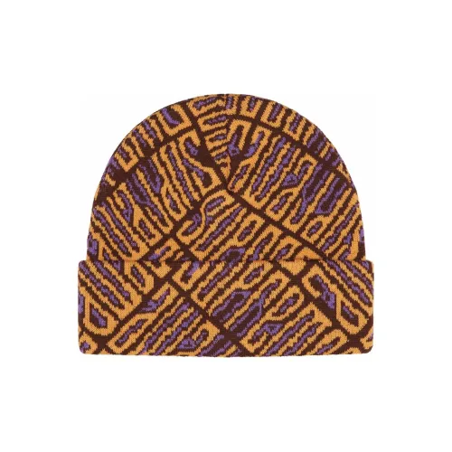 Supreme Акриловые Шапки-бини Унисекс Оранжевый