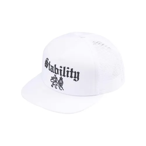 Supreme Полиэстер Кепки Унисекс Белый