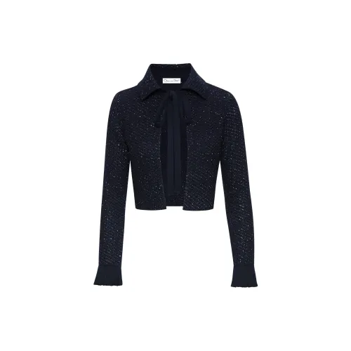 Oscar De La Renta SS24 Куртки и Пальто Женские Морской Синий