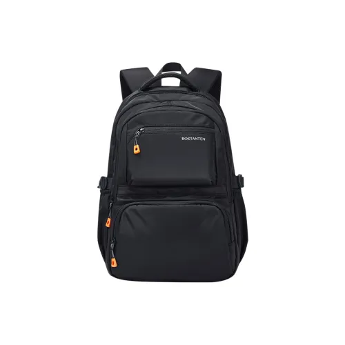 BOSTANTEN Ткань Рюкзак Стандартный Мужской Черный