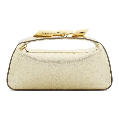 Lanvin Телячья кожа Клатч Мини Женский Золотой