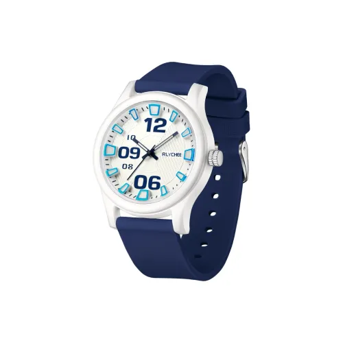 Rlychee Fashion Versatile Студенческие Часы Водонепроницаемые Кварцевые Часы с Силиконовым Ремешком Унисекс Белый Циферблат