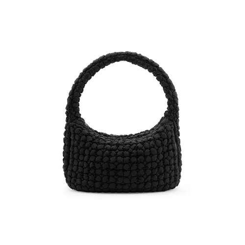 Soullight Водостойкая Техническая Ткань Сумка-тоут через плечо Подмышечная Сумка на плечо Женская Черная