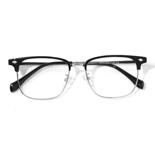 RUOYUN Сплав Оправа для бровей Оправа для очков Унисекс Черный Серебряный Черный Золотой Полупрозрачный Серый Прозрачный Чайный