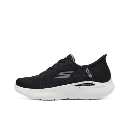 Skechers WOMEN'S GO Series Low Топ Повседневные Беговые кроссовки Женские Черно-белые