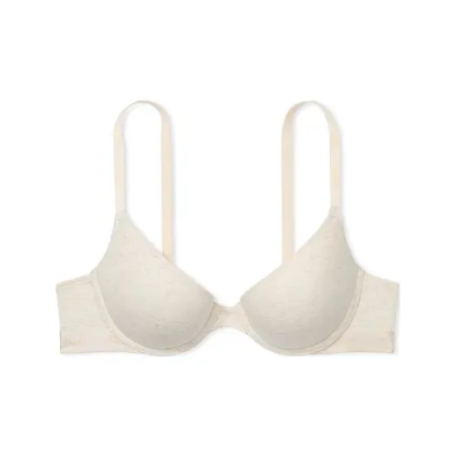 Victoria's Secret Розовый Wear Everywhere Push Up Бюстгальтер Natural Heather Бюстгальтер Women's Natural Heather Flower Design