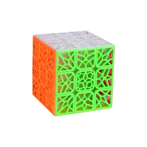 Qiyi DNA Однотонный THREE Stage Плоская подошва Cut Out Индивидуальный Кубик Рубика Новичок Профессиональный Гладкий Развивающие игрушки