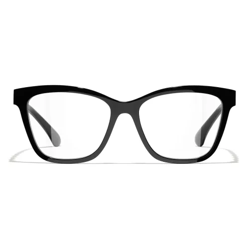 CHANEL Пластиковая оправа Квадратные оптические очки Женские