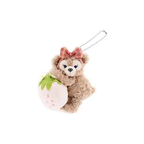 Disney ШеллиМэй Duffy and Friends Сердце-Формированные Куклы из Коллекции Strawberry Collection Плюшевый Брелок 9 см Высота
