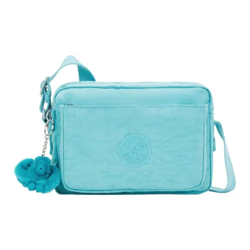 Kipling Переработанный полиэстер Сумка через плечо Средняя Женская Ultimate Аква-зеленый