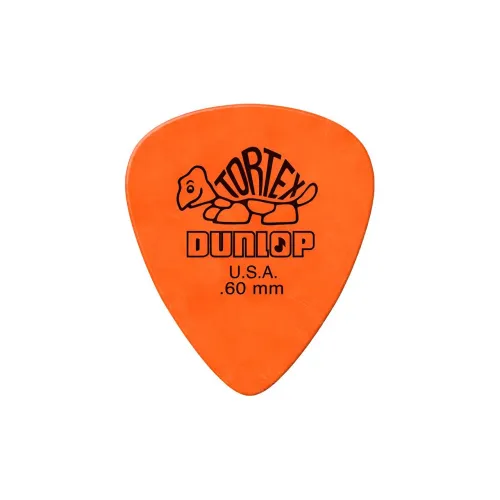 DUNLOP 418 Tortex Многоцветный Маленький Turtle Collection Матовый Feel США Происхождение Гитарные Медиаторы