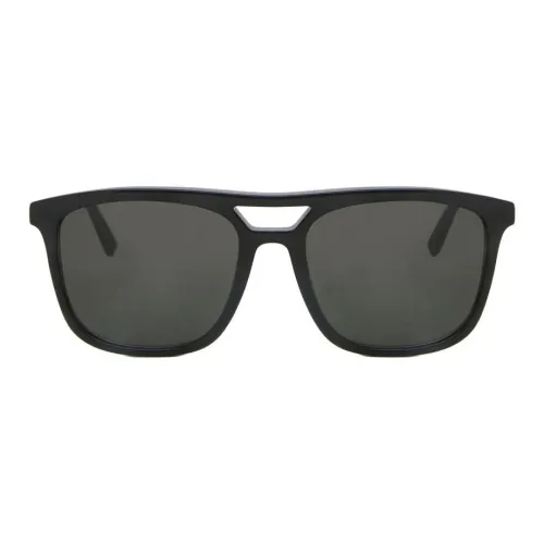 SAINT LAURENT Пластик Aviator Солнцезащитные очки Унисекс Черный