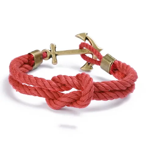 Kiel James Patrick Хлопок, лен, смесь, браслеты, унисекс