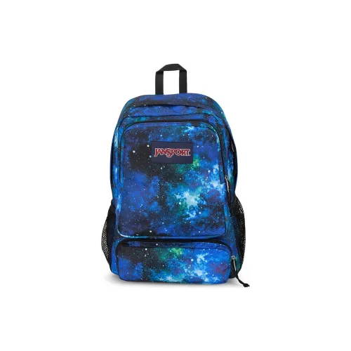JanSport Полиэстер Рюкзак Унисекс Черный Синий