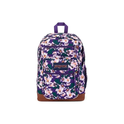JanSport Полиэстер Рюкзак Стандартный Унисекс Фиолетовый Лепесток