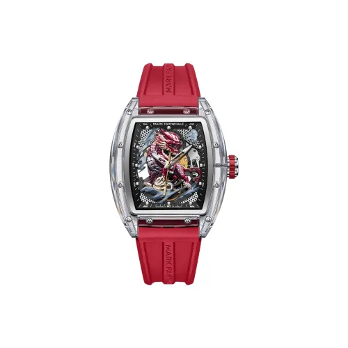 FAIRWHALE Автоматический Механический Movement Унисекс Часы 46mm*52mm Красные