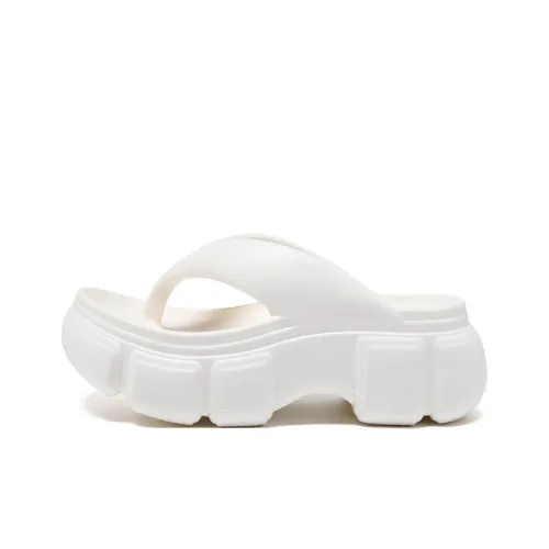 EXULL Q ЭВА Устойчивые к истиранию Шлепанцы Женские Белые