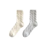 Бежевый + Небесно-серый [Твердый Комбо A]