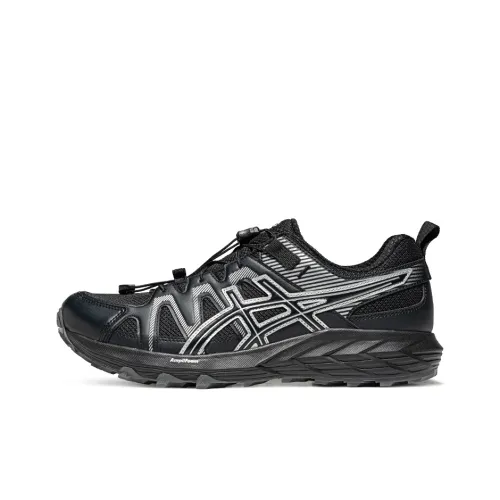 ASICS Gel Sonoma FE Устойчивый к истиранию Дышащий Сцепление Низкий Топ Походная обувь Мужская Серебристый Черный