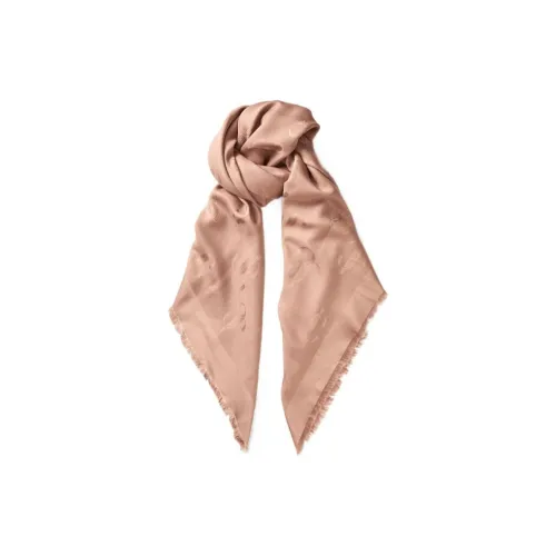 Jimmy Choo Шелковые Палантины Женские Розовые