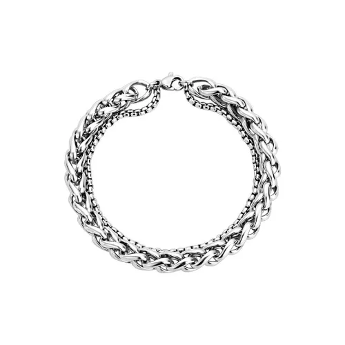 KLFOOK Браслеты из титанового стального сплава Унисекс