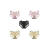 5 пар (Розовый + Розовый + Черный + Травяной желтый + Травяной желтый)