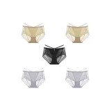 5 пар (Травяной желтый + Травяной желтый + Черный + Серый голубо-серый)