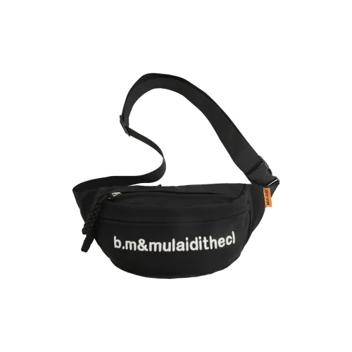 MingLu Nylon Бананка Унисекс Черный Белый Экрю Красный Оранжевый Зеленый