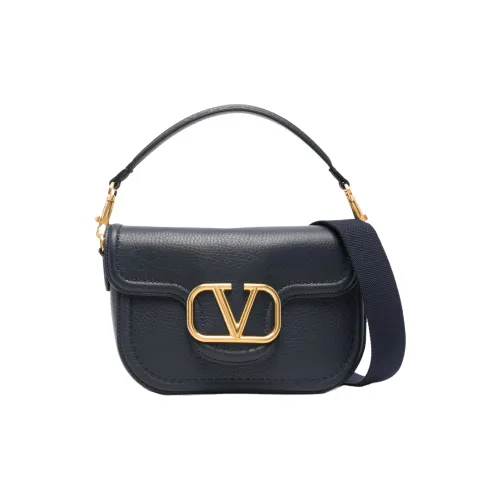 Valentino Сумка через плечо из телячьей кожи сумка женская морской синий