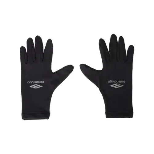 Balenciaga Эластан Перчатки Мужской Черный
