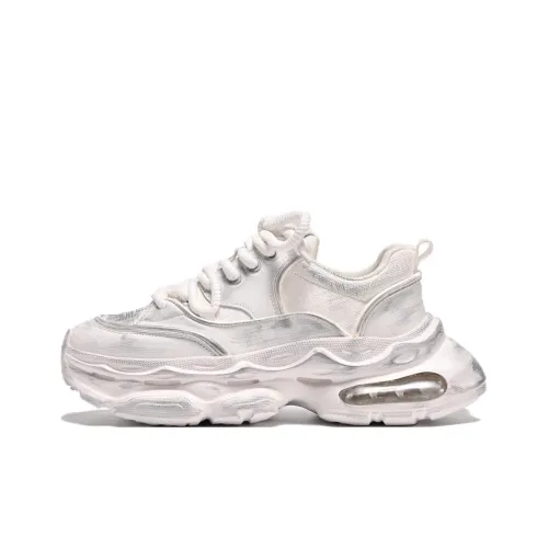 Крокодил Low Top Толстая подошва Мужские кроссовки