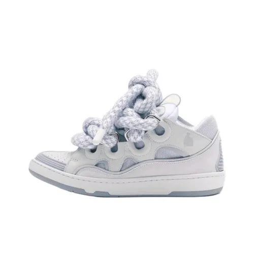 Lanvin Curb Low Топ Скейтборд Кроссовки Женские Синие