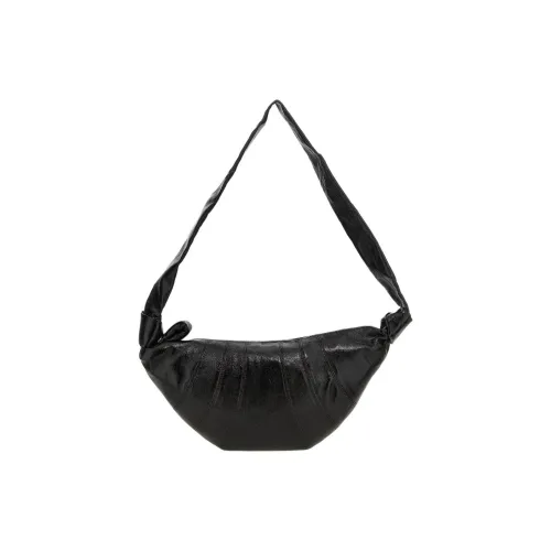 Lemaire Хлопок Круассан Сумка Сумка Сумка через плечо Средняя Женская Коричневая