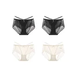 4 шт (Черный + Черный + Экрю + Экрю)