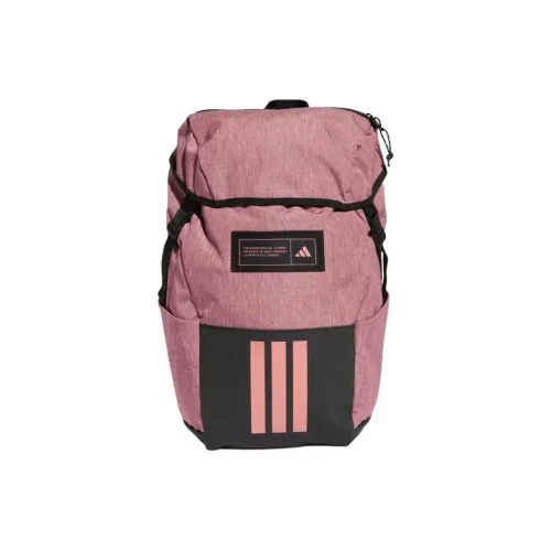 Adidas Полиэстер Рюкзак Стандартный Унисекс Темно-красный Полу-розовый