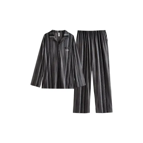 Peninsula City Пижамный комплект Мужской Темно-серый