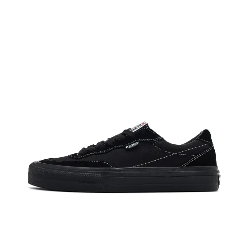 Vision Street Wear Flat Top Скейтборд Кроссовки Низкие Черный Warrior Унисекс