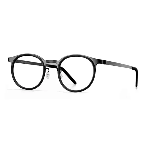 KODAK Пластиковая оправа Титан Овальная оправа для очков Унисекс Черный