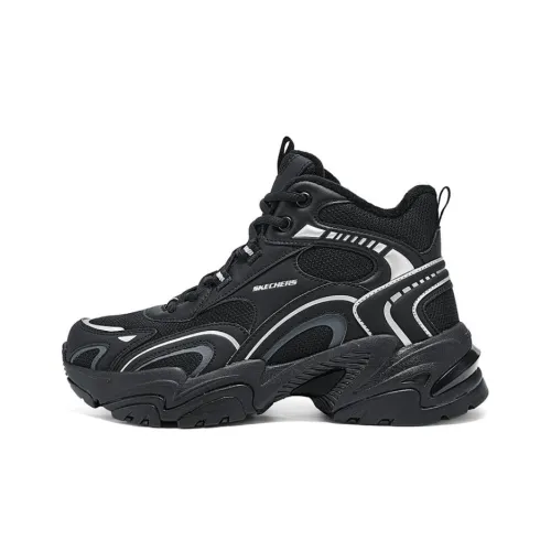 Skechers Sports Life Collection Высокий Топ Casual Женский Все Черный