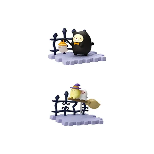 RE MENT Corners OF Жизнь Parade ON THE ROAD OF Night Слепые коробки Целая коробка 8 шт