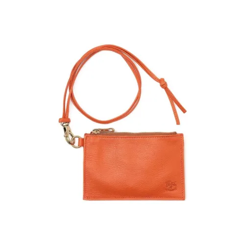 Il Bisonte Кошелек из кожи держатель для карт мини женский многоцветный