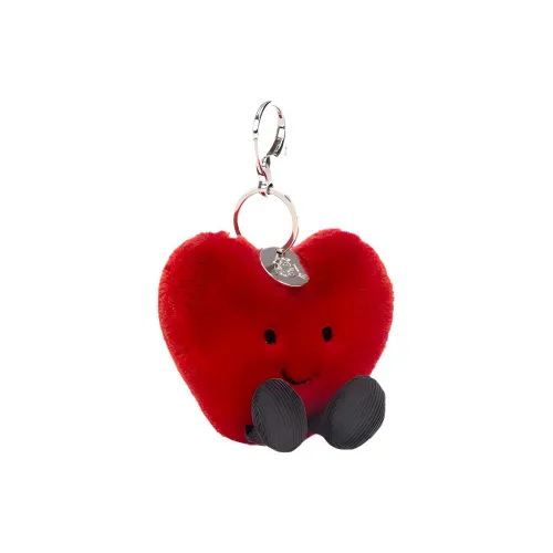 JELLYCAT Valentine's Day Collection Сердечная сумка Кукла Плюшевый Брелок 8 см Высокий