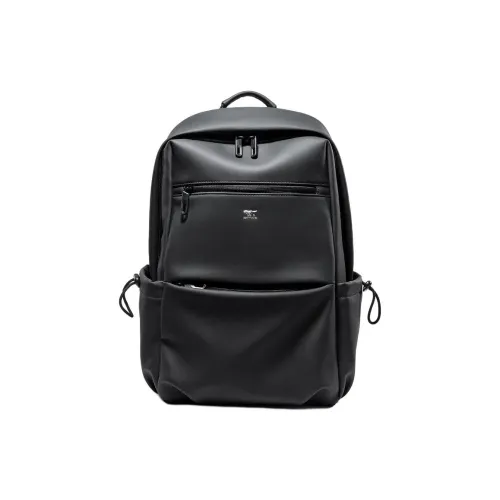 SEPTWOLVES Ткань Рюкзак Большой Мужской Матовый Черный