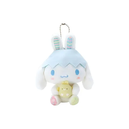 Санрио Pacha Dogs Easter Collection Cinnamoroll Holding A Chick Cinnamoroll Plush Doll 14cm Height