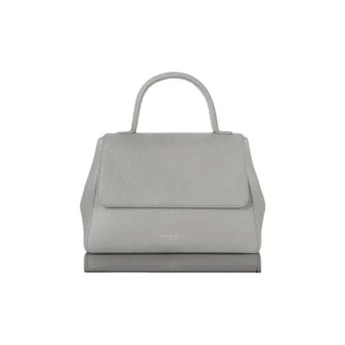Le Parmentier Натуральная кожа Одно плечо Сумка Стандартная Женская Серый