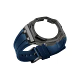 Оффшор Черный Стальной Корпус + Фторкаучук Темно-Синий Полоска + Шпилька + Инструмент