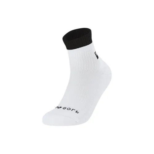 FILA Golf Series 1 шт Белый черный Женские MID Носки до икры