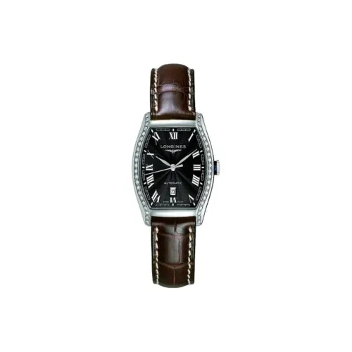 Коллекция LONGINES Автоматический Механический Механизм Женские Часы 26*30,6 мм Черный Циферблат